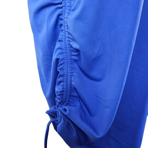 Swimsuits For All Womens Halter Swim Dress Ruched Sides Built-In Bra Size 22 - Picture 5 of 8